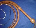 10ft Natural Tan 12 plait Indiana Jones Bullwhip 1C
